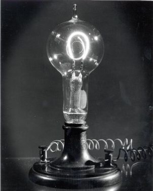 Thomas Edison's light bulb