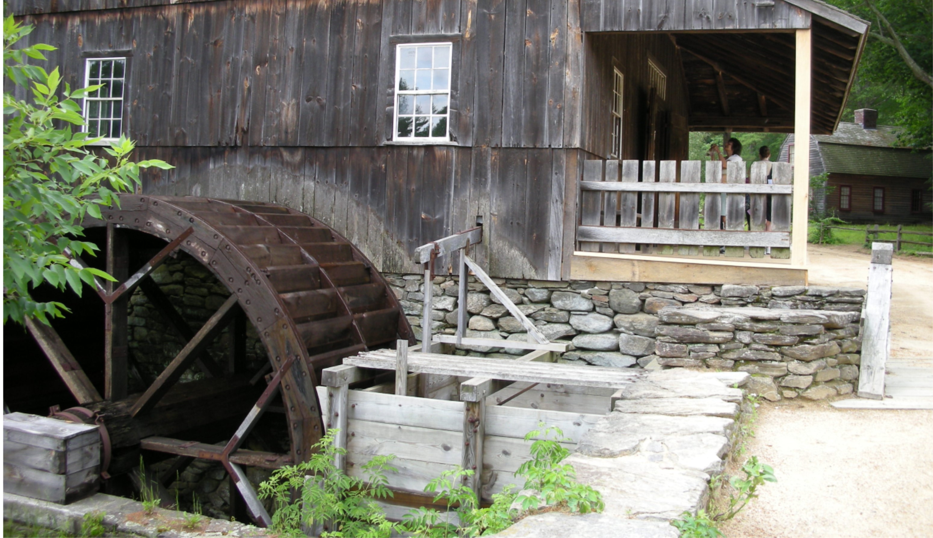 Water Wheel from Ancient Syria
